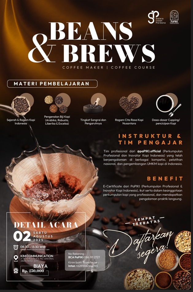 Beans Brews 2 Agustus 2025